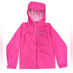 Columbia Rain Jacket Girls Small